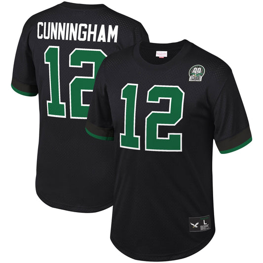 Mitchell & Ness Men's NFL N&N Mesh Crewneck Eagles 1992 Randall Cunningham