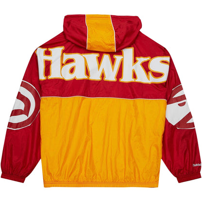 Mitchell & Ness Men's NBA Team Og 2.0 Anorak Windbreaker Hawks Windbreakers