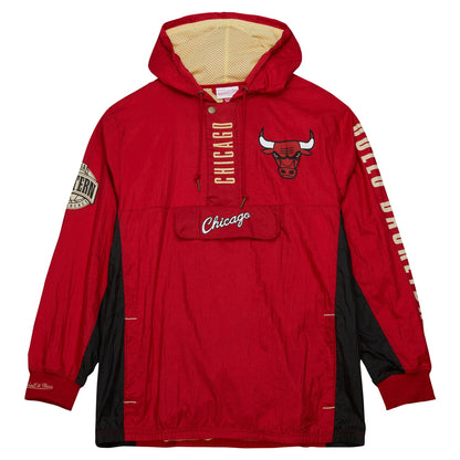 Mitchell & Ness Men's NBA Team Og 2.0 Anorak Windbreaker Vintage Logo Bulls Windbreakers