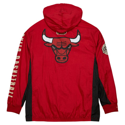 Mitchell & Ness Men's NBA Team Og 2.0 Anorak Windbreaker Vintage Logo Bulls Windbreakers