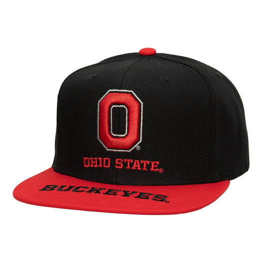 Mitchell & Ness Men's Ncaa Logo Bill Snapback Ohio State Snapback Caps