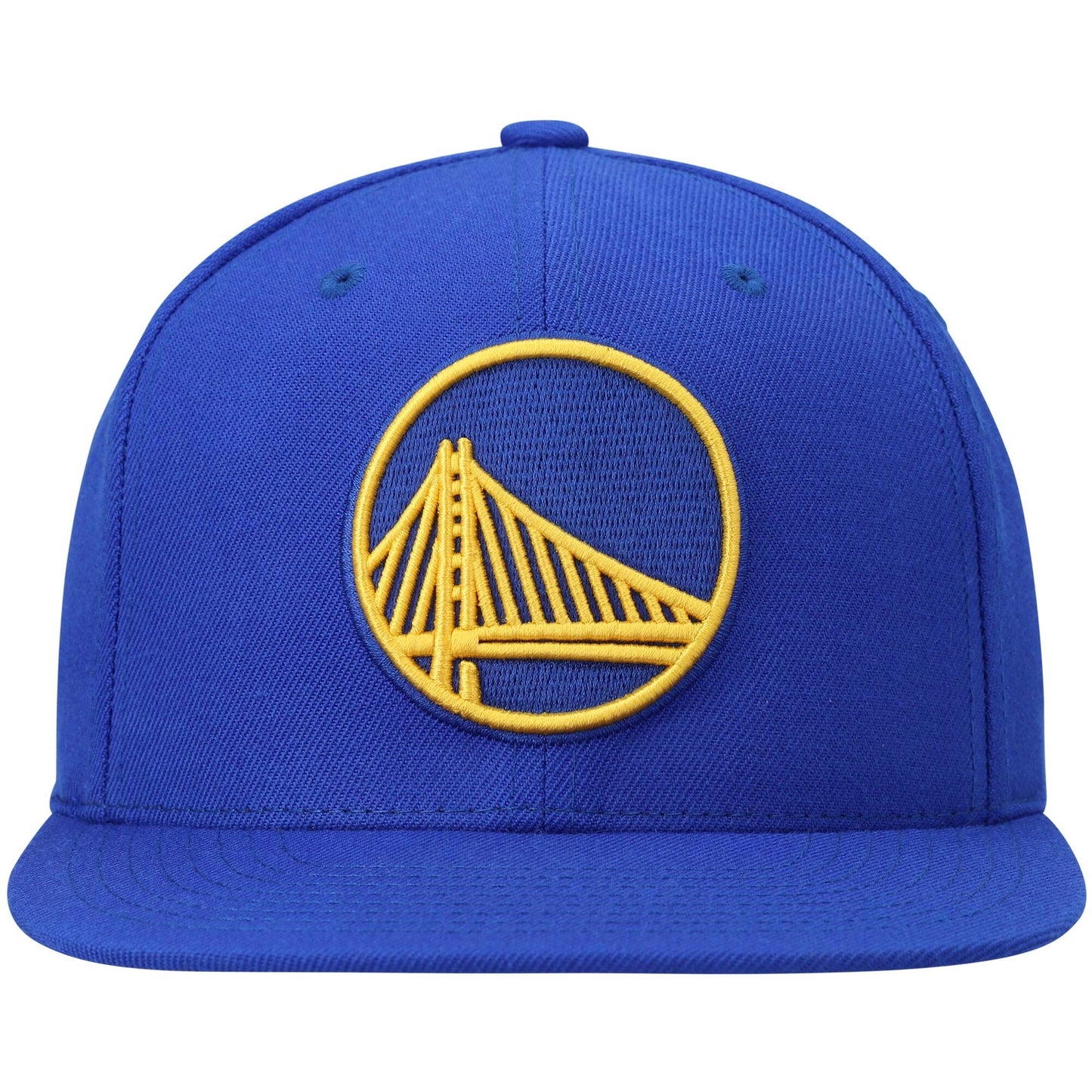 Men's Mitchell & Ness NBA Team Ground 2.0 Snapback Warriors