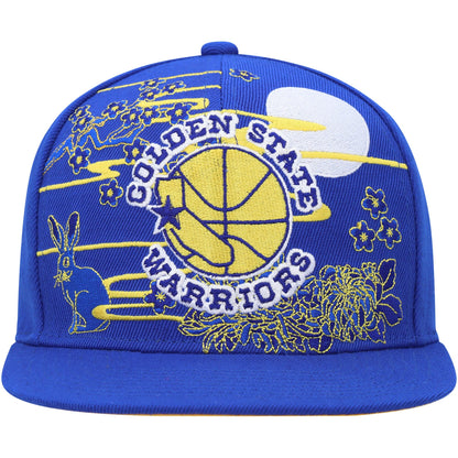 Mitchell & Ness Men's NBA Ah Snapback Hwc Warriors Snapback Caps