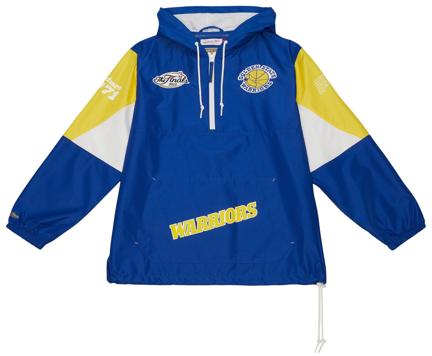 Mitchell & Ness Men's NBA Team Origins Pullover Anorak Warriors