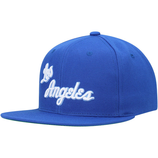 Men's Mitchell & Ness NBA La Lakers Core Basic Snapback