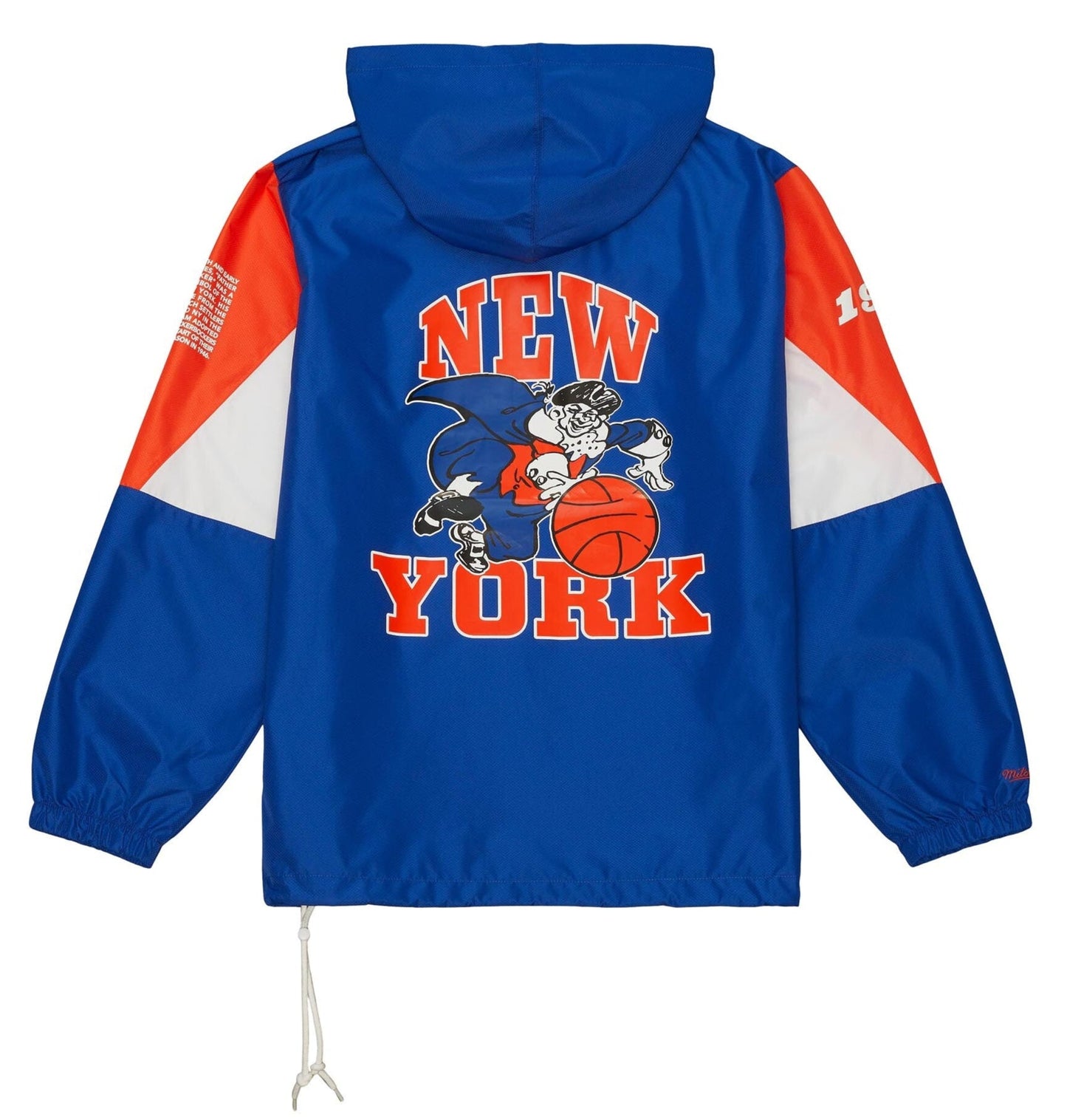 Mitchell & Ness Men's NBA Team Origins Pullover Anorak Knicks