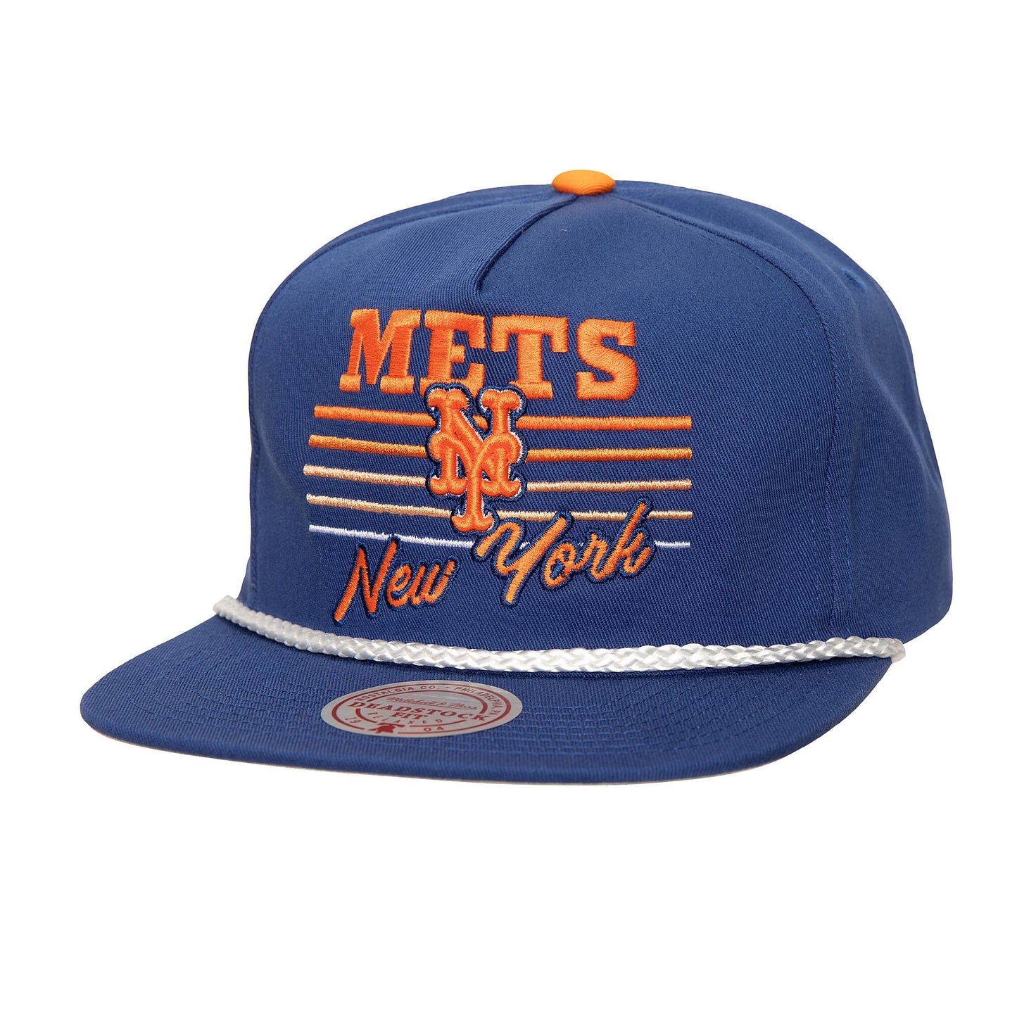 Mitchell & Ness Men's MLB Radiant Lines Deadstock Snapback Mets Snapback Caps