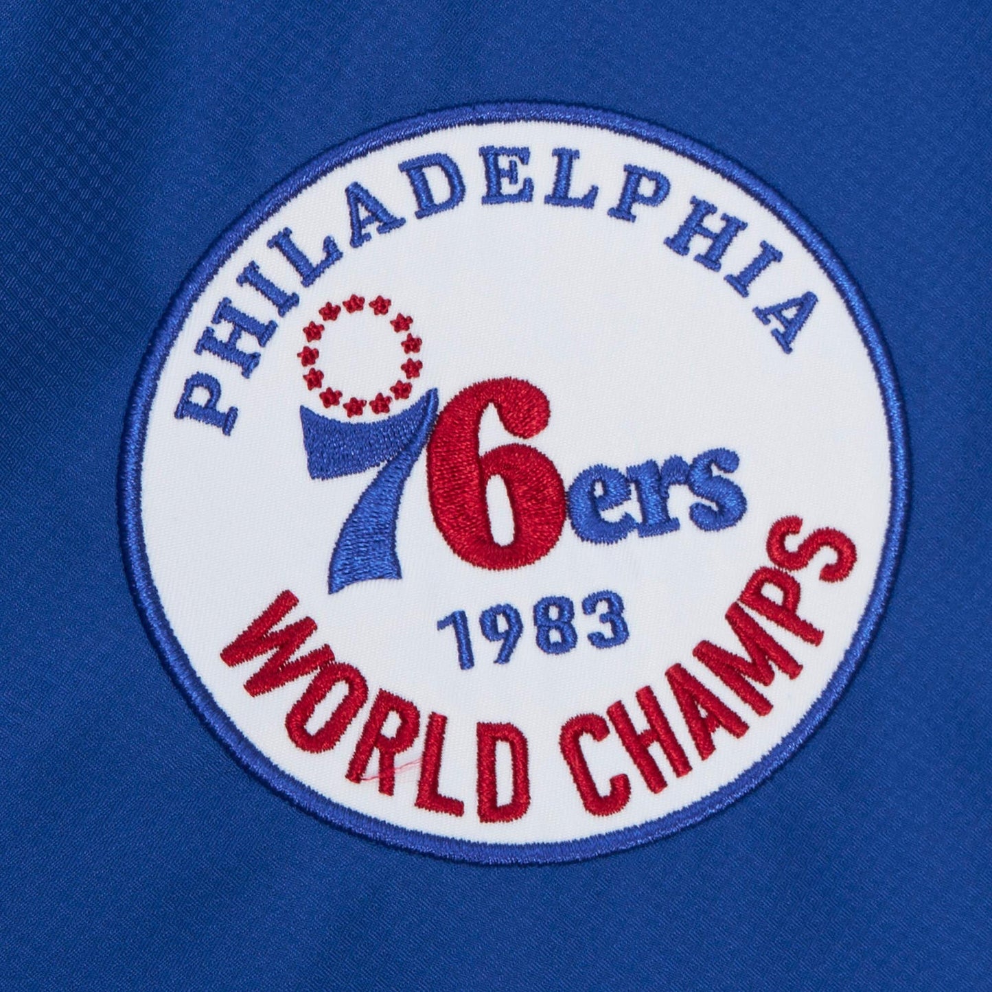 Mitchell & Ness Men's NBA Team Origins Pullover Anorak 76Ers
