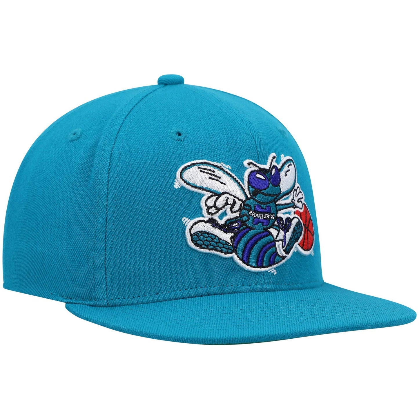 Mitchell & Ness Men's NBA Team Ground 2.0 Fitted Hwc Hornets Fitted Caps
