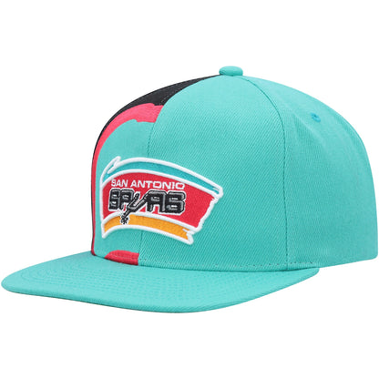 Mitchell & Ness Men's NBA Retroline Snapback Hwc Spurs Snapback Caps