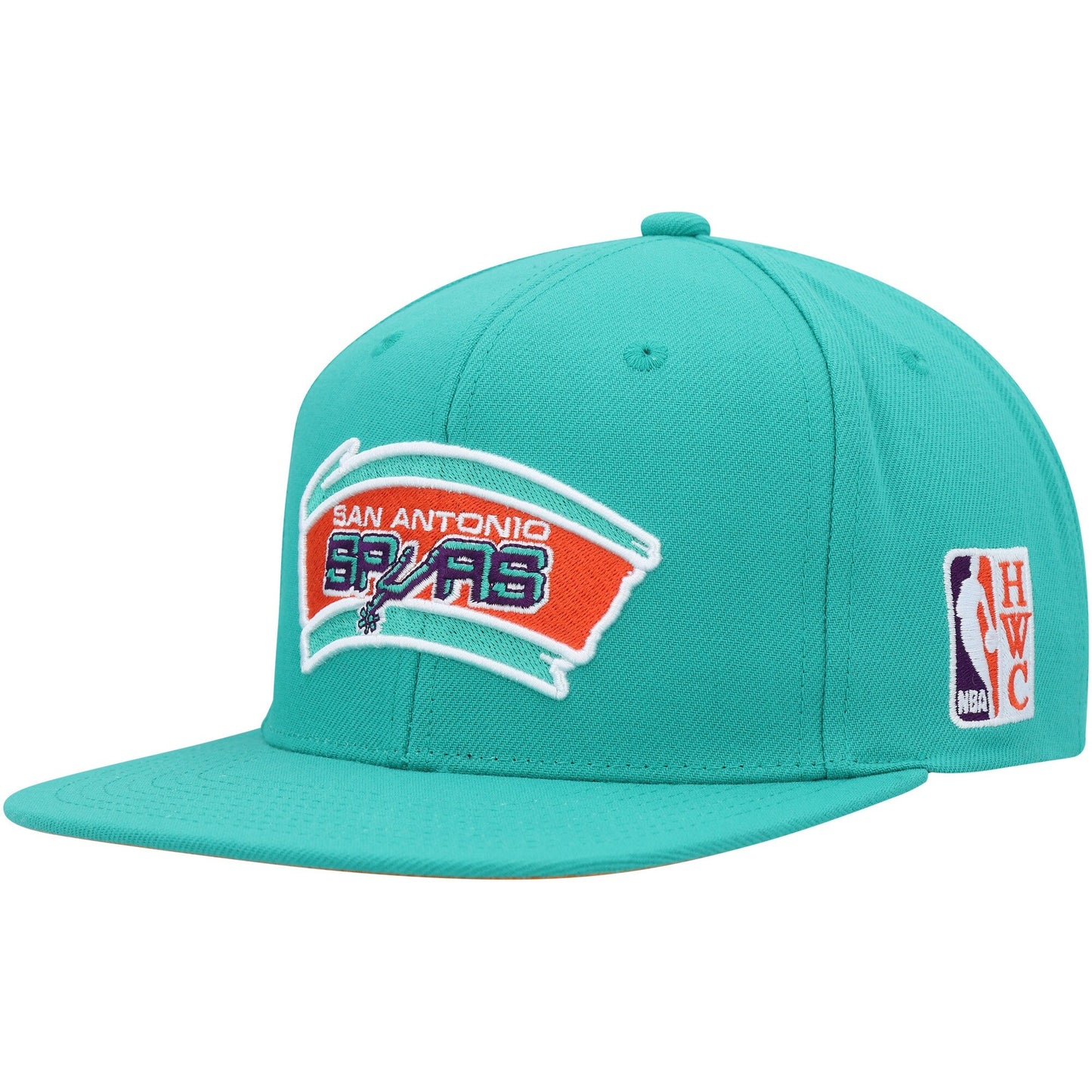 Mitchell & Ness Men's NBA San Antonio Spurs Desert Green Snapback