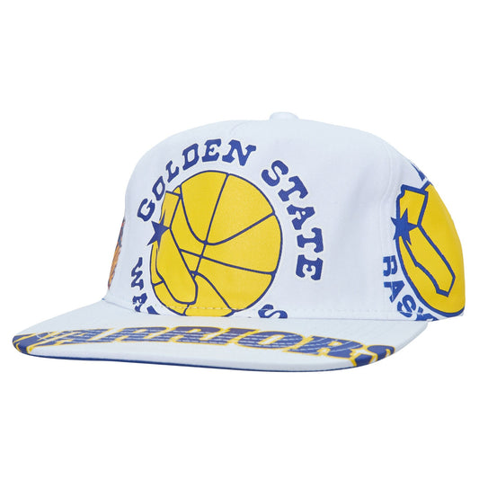 Mitchell & Ness Men's NBA In Your Face Deadstock Hwc Warriors White