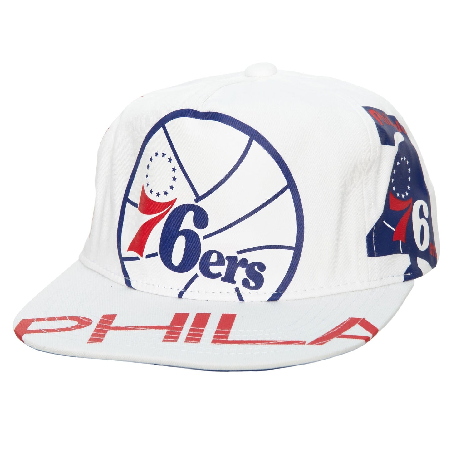 Men's Mitchell & Ness NBA In Your Face Deadstock Hwc 76Ers - White