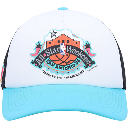 Mitchell & Ness Men's NBA Party Time Trucker Snapback Hwc Spurs Snapback Caps