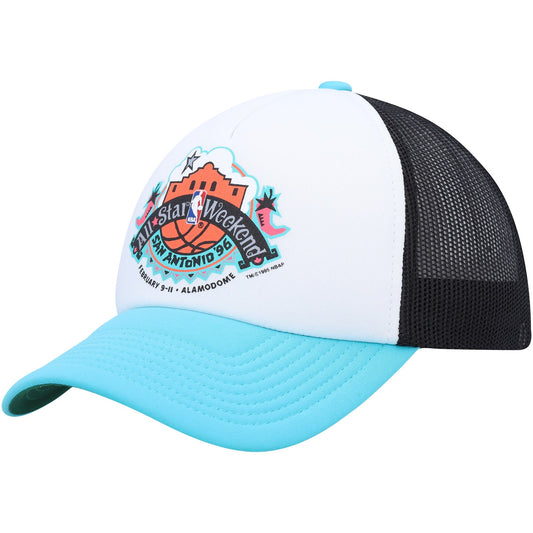 Mitchell & Ness Men's NBA Party Time Trucker Snapback Hwc Spurs Snapback Caps