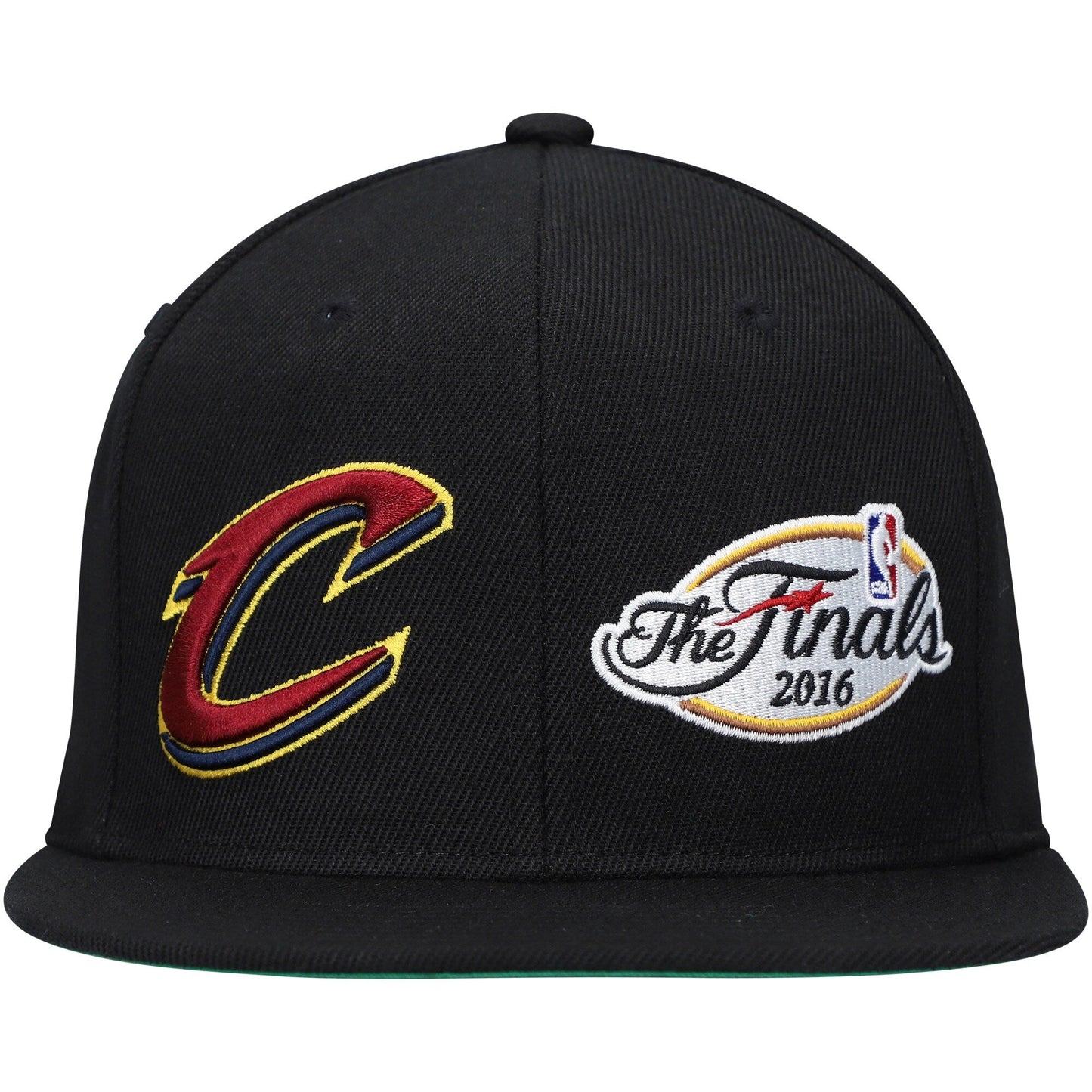 Men's Mitchell & Ness NBA Dual Whammy Snapback Cavaliers - Black