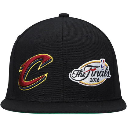 Mitchell & Ness Men's NBA Dual Whammy Snapback Cavaliers Snapback Caps