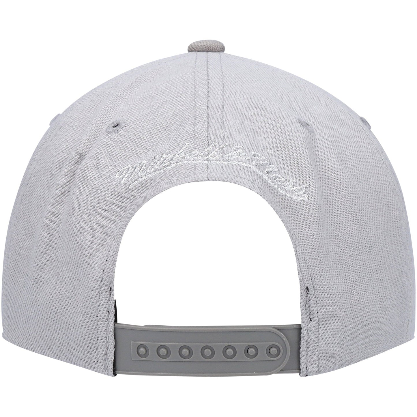 Mitchell & Ness Men's NBA Metallic Gray Snapback Suns Snapback Caps
