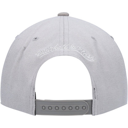 Mitchell & Ness Men's NBA Metallic Gray Snapback Suns Snapback Caps