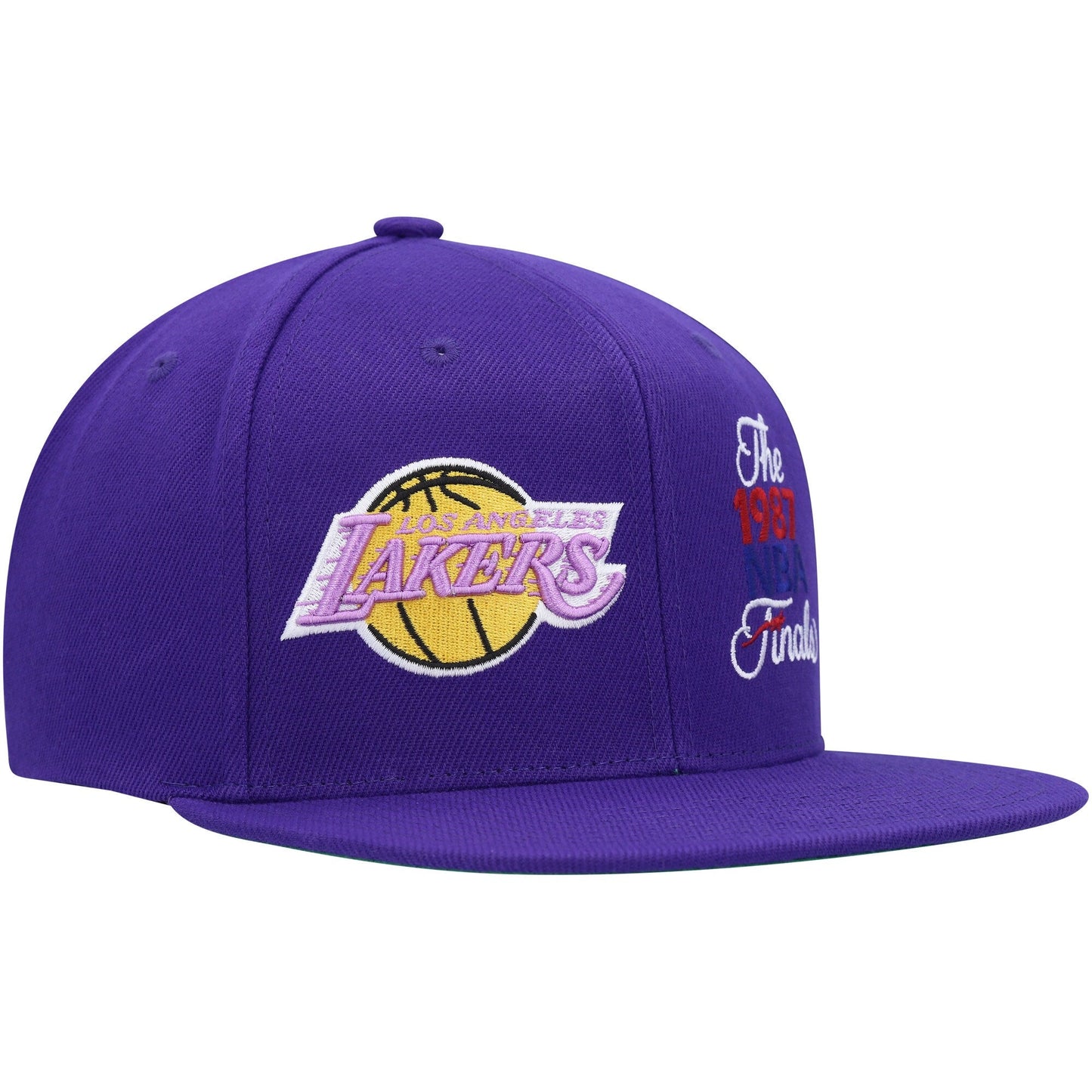 Mitchell & Ness Men's NBA Dual Whammy Snapback Hwc Lakers Snapback Caps