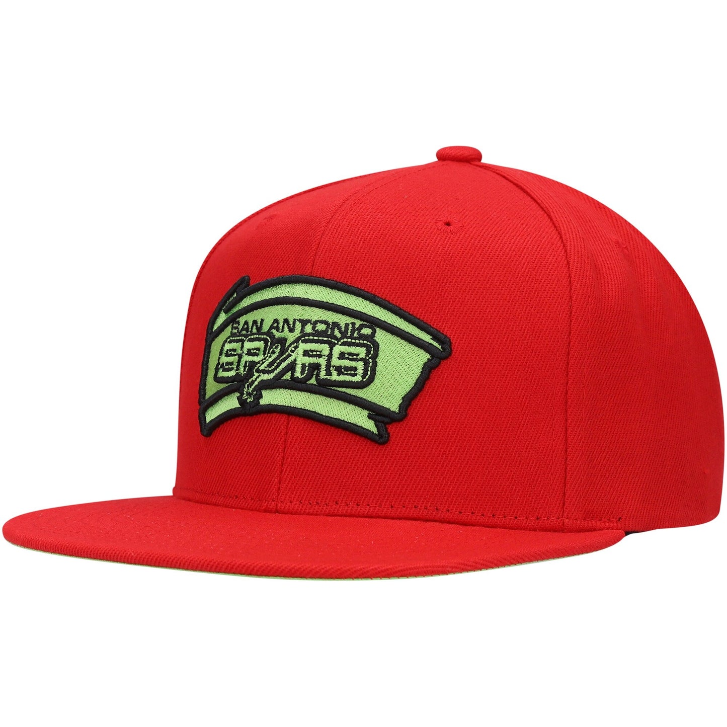 Mitchell & Ness Men's NBA Reverse Candy Apple Snapback Hwc Spurs Snapback Caps