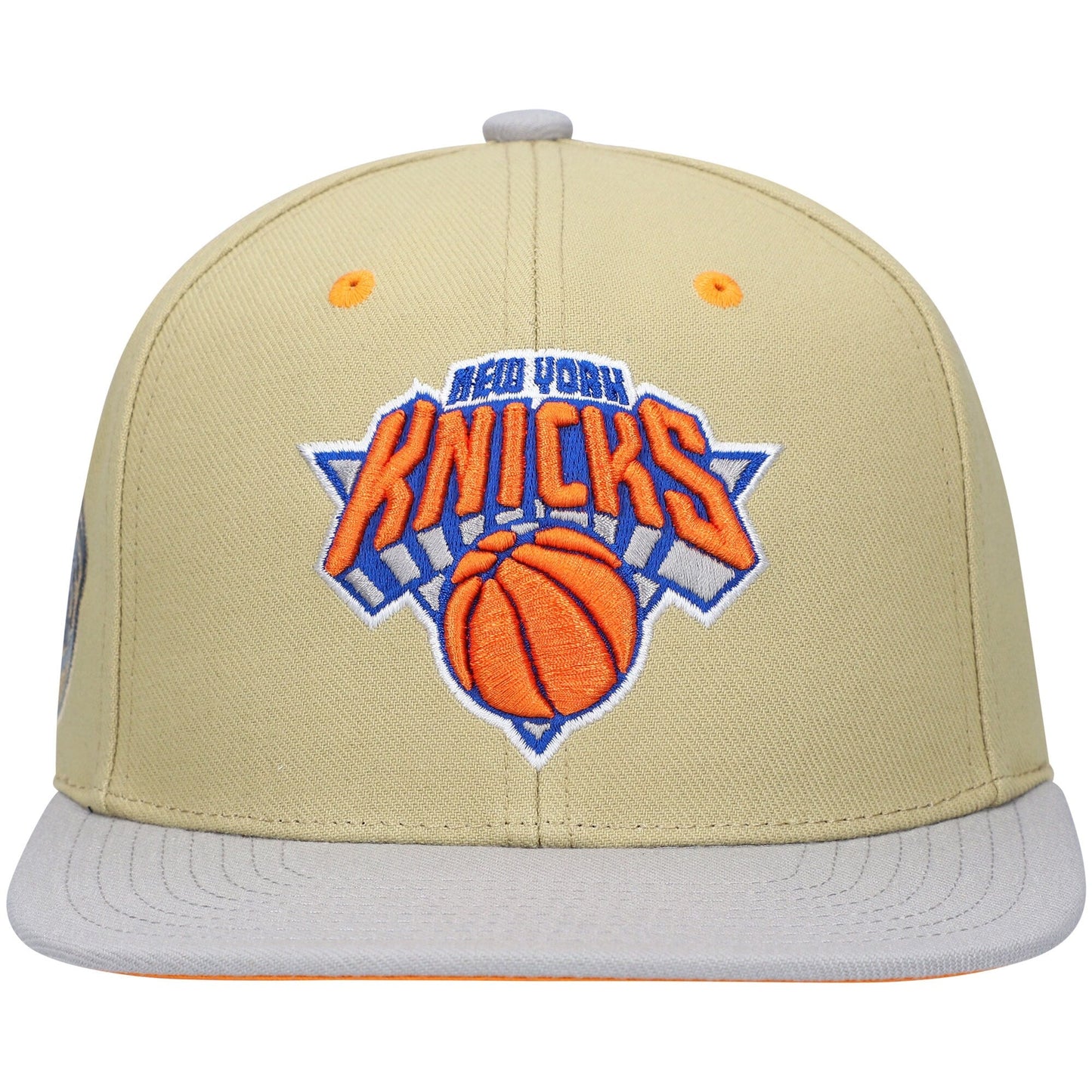 Men's Mitchell & Ness NBA Classic Canvas Snapback Knicks - Tan