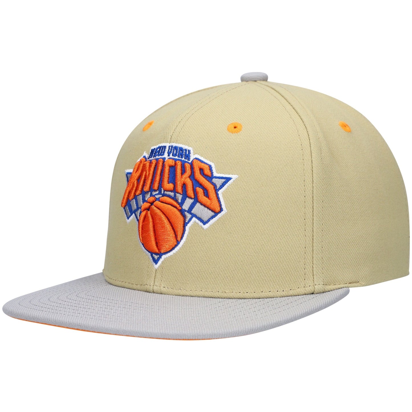 Men's Mitchell & Ness NBA Classic Canvas Snapback Knicks - Tan