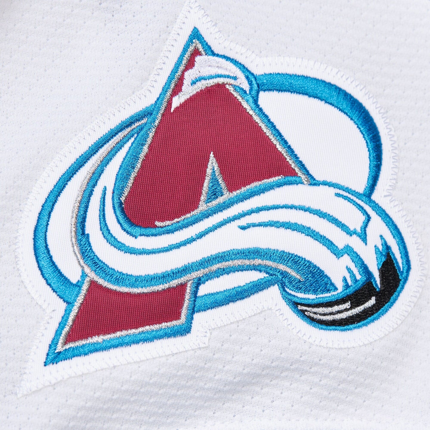 Men's Mitchell & Ness Nhl White Jersey Avalanche 2016 Nathan Mackinnon