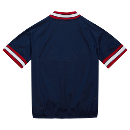 Mitchell & Ness Men's MLB Authentic Bp Jersey - 1/4 Zip Braves 1991 Jerseys