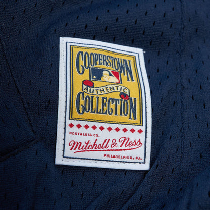 Mitchell & Ness Men's MLB Authentic Bp Jersey - 1/4 Zip Braves 1991 Jerseys