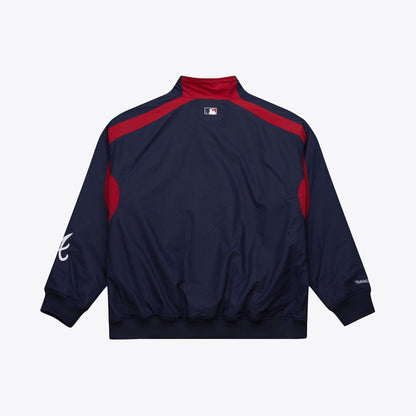 Mitchell & Ness Men's MLB Navy Jacket Braves 2005 Jackets