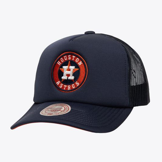 Mitchell & Ness Men's MLB Evergreen Trucker Astros