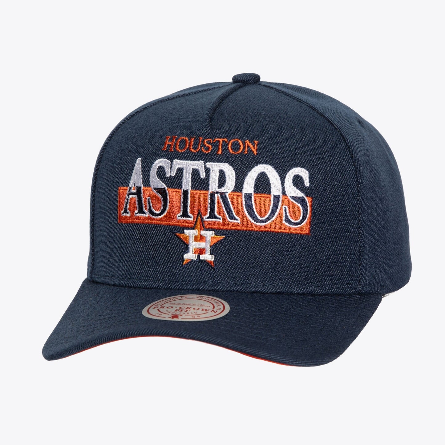 Men's Mitchell & Ness MLB Panorec Pro Snapback Astros