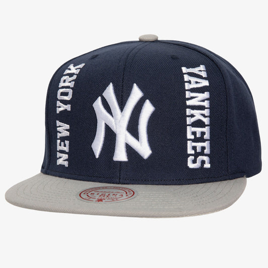 Men's Mitchell & Ness MLB Banners Up Snapback Yankees