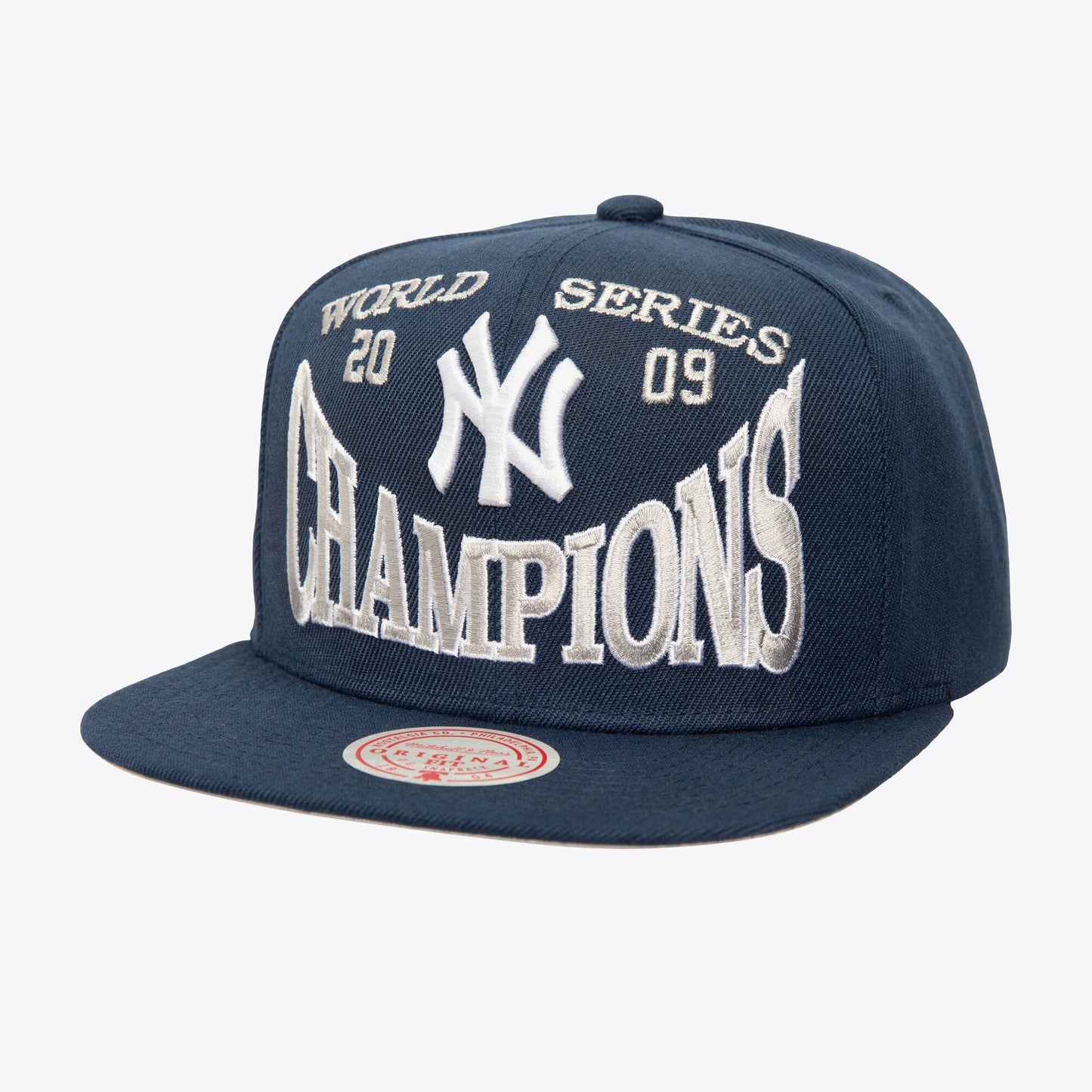 Men's Mitchell & Ness MLB Big Champ Snapback Yankees 2009