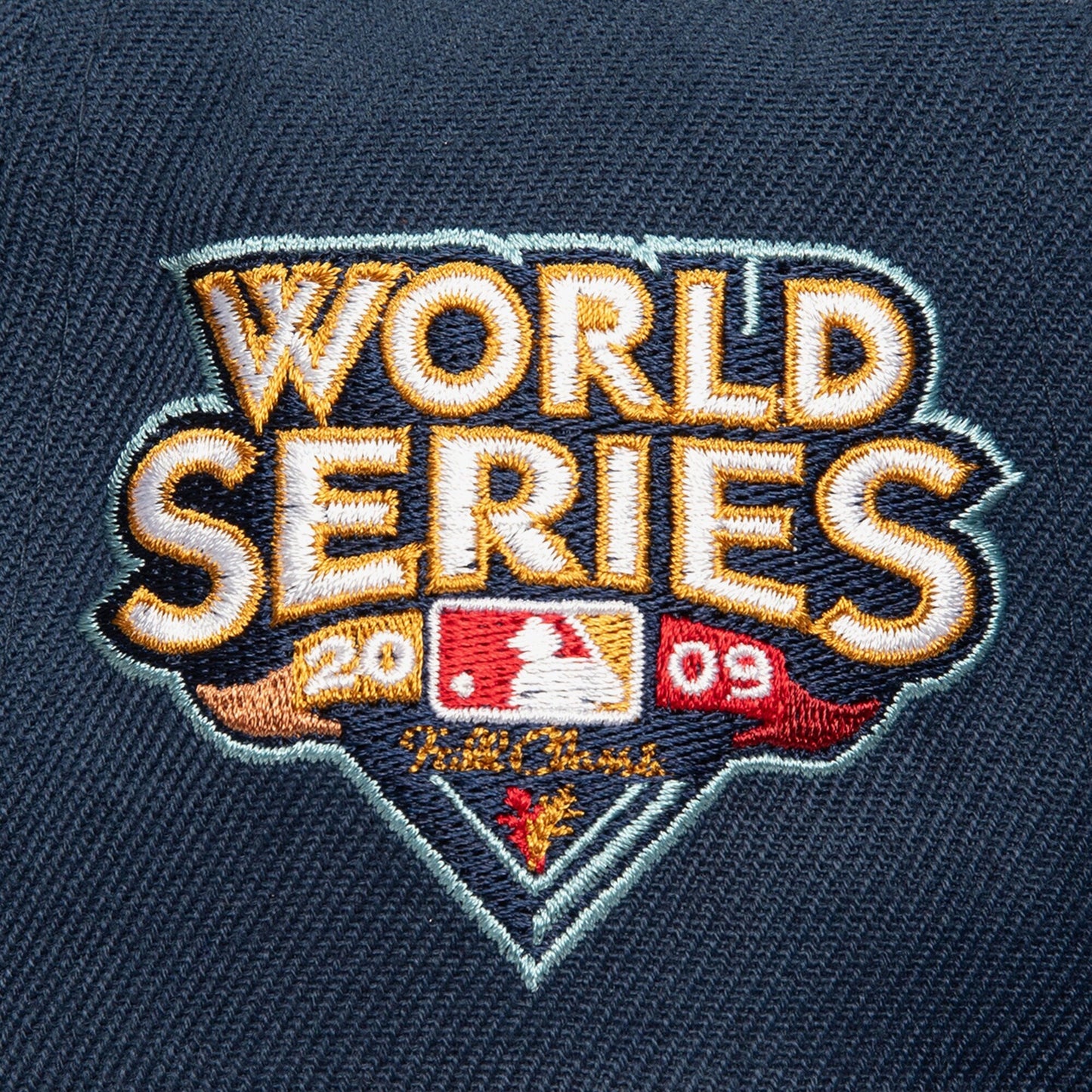 Men's Mitchell & Ness MLB Big Champ Snapback Yankees 2009