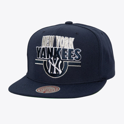 Mitchell & Ness Men's MLB Badge Line Retro Snapback Yankees Snapback Caps