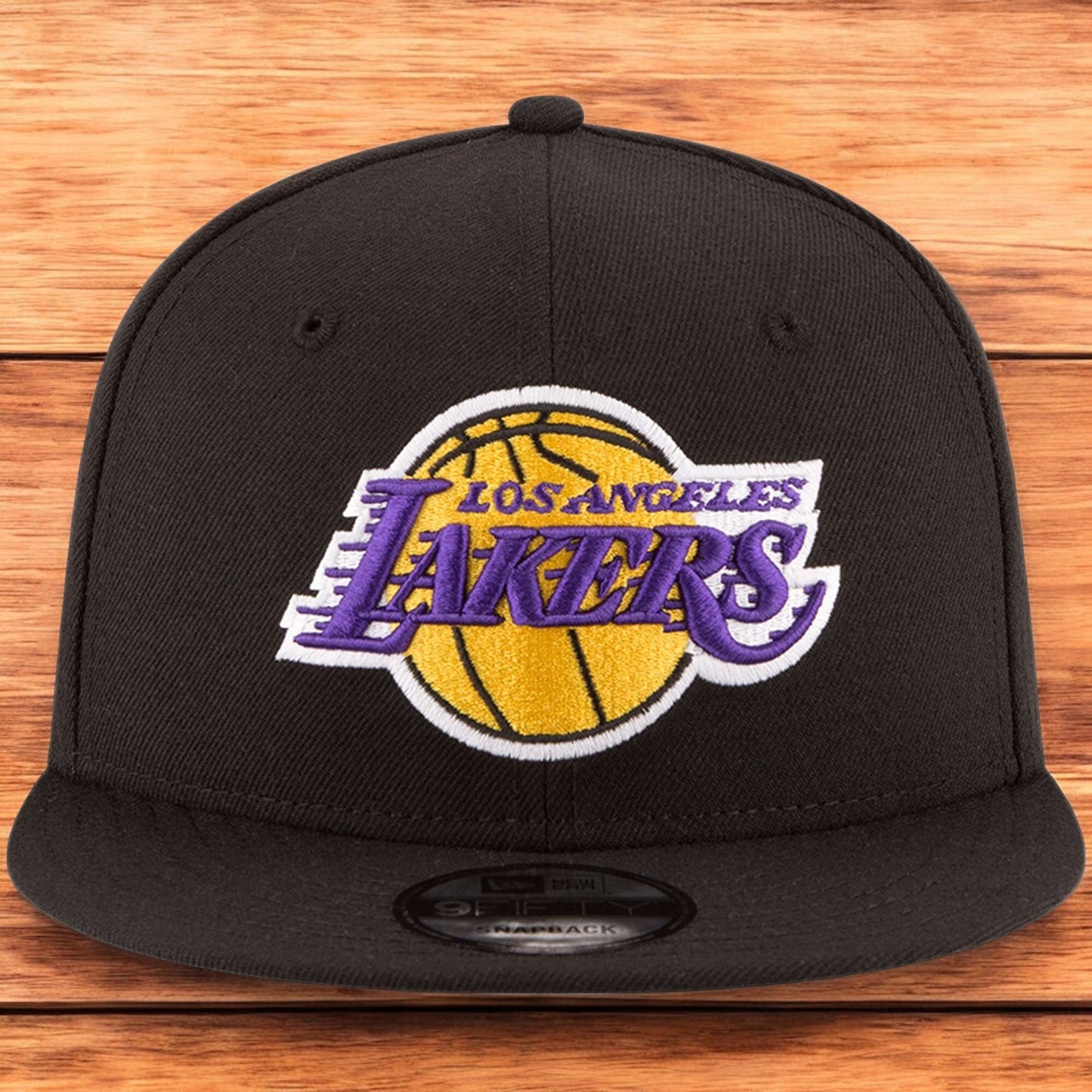 New Era Men's NBA Los Angeles Lakers 950 Snapback 'On The Court'-Black Hats
