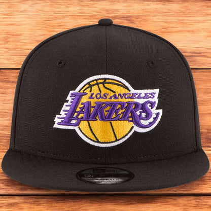 New Era Men's NBA Los Angeles Lakers 950 Snapback 'On The Court'-Black Hats