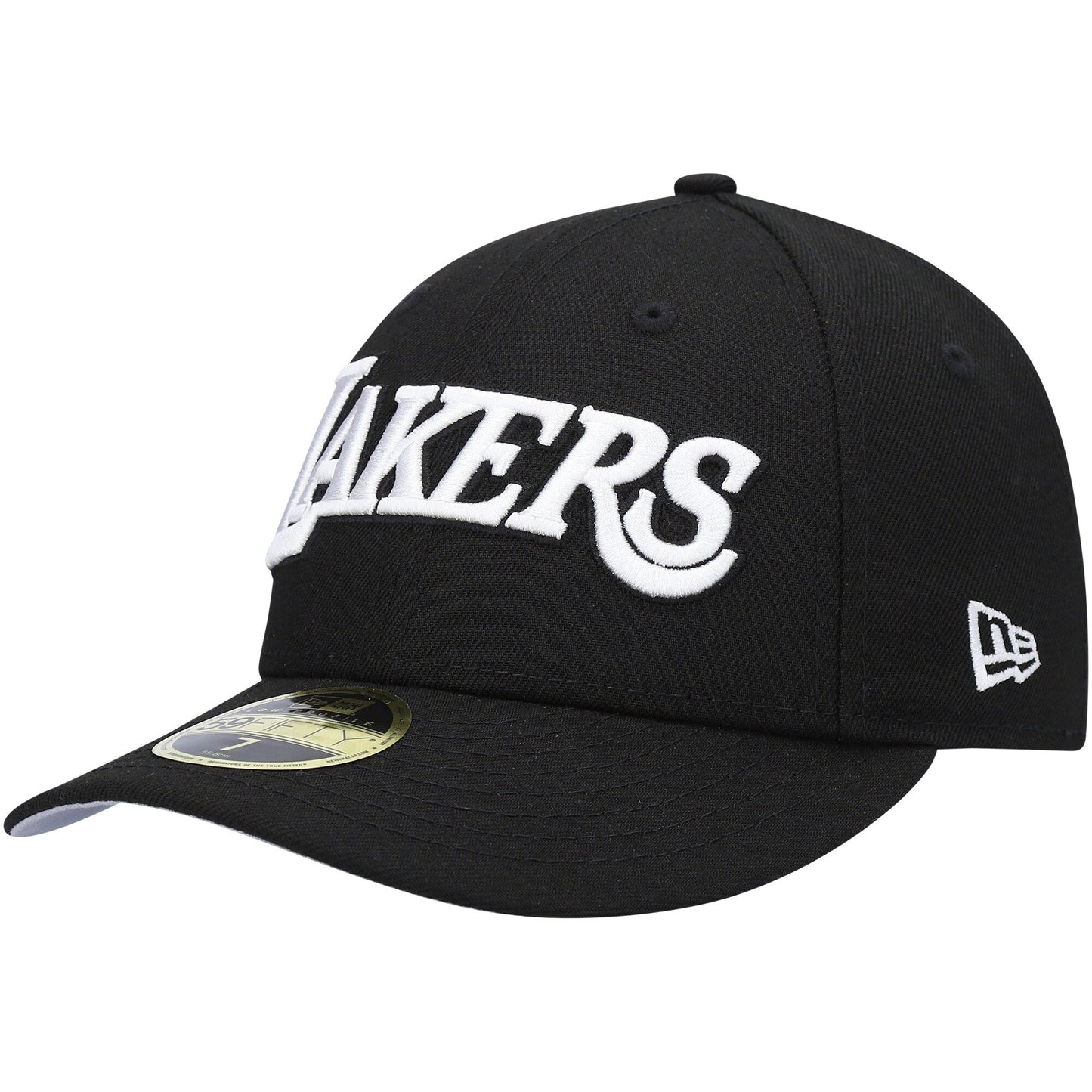 New Era Men's NBA 5950 Team Logo Low Profile Fitted Lakers