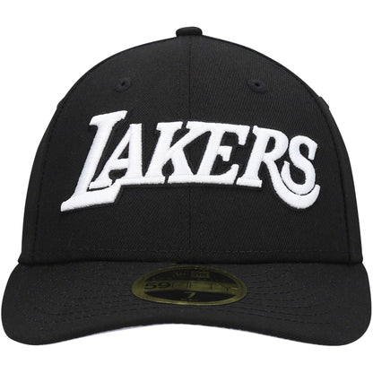 New Era Men's NBA 5950 Team Logo Low Profile Fitted Lakers