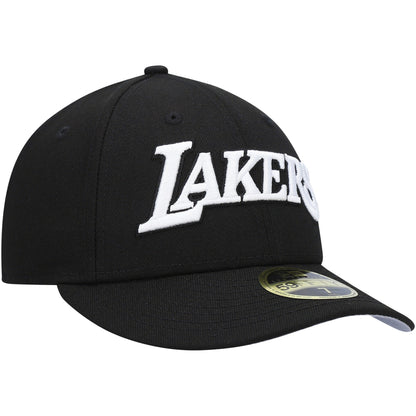 New Era Men's NBA 5950 Team Logo Low Profile Fitted Lakers