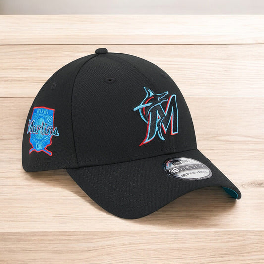 Men's New Era MLB 3930 Father'S Day Flex Fit - Miami Marlins