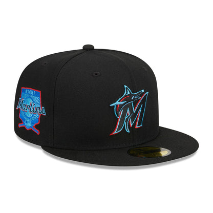 New Era Men's MLB 5950 Father'S Day On-Field Fitted Marlins