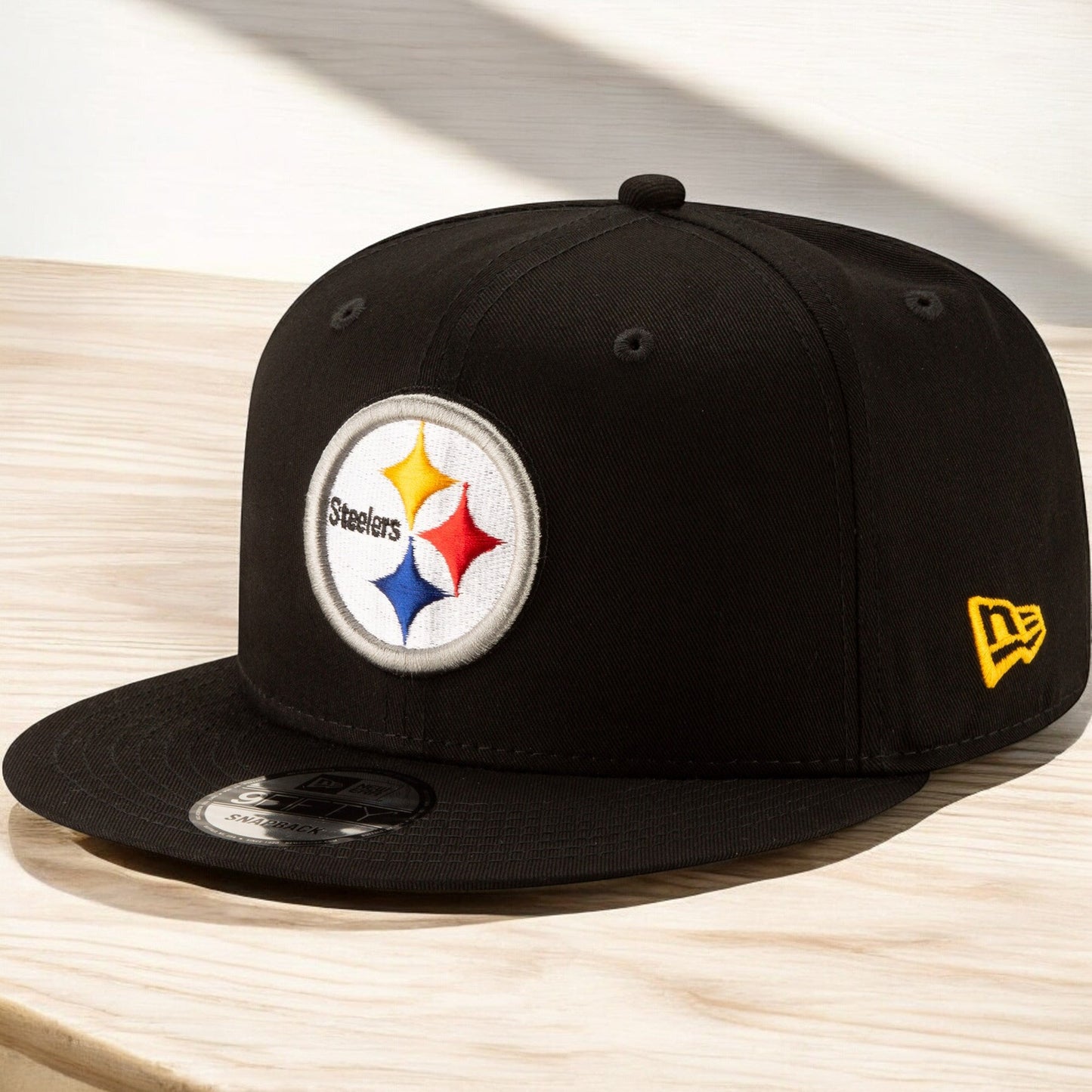 Men's New Era NFL Pittsburgh Steelers 950 Snapback - Black Omaha