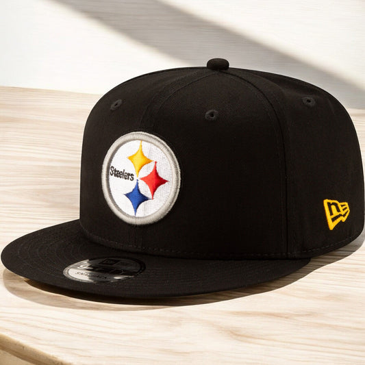 Men's New Era NFL Pittsburgh Steelers 950 Snapback - Black Omaha