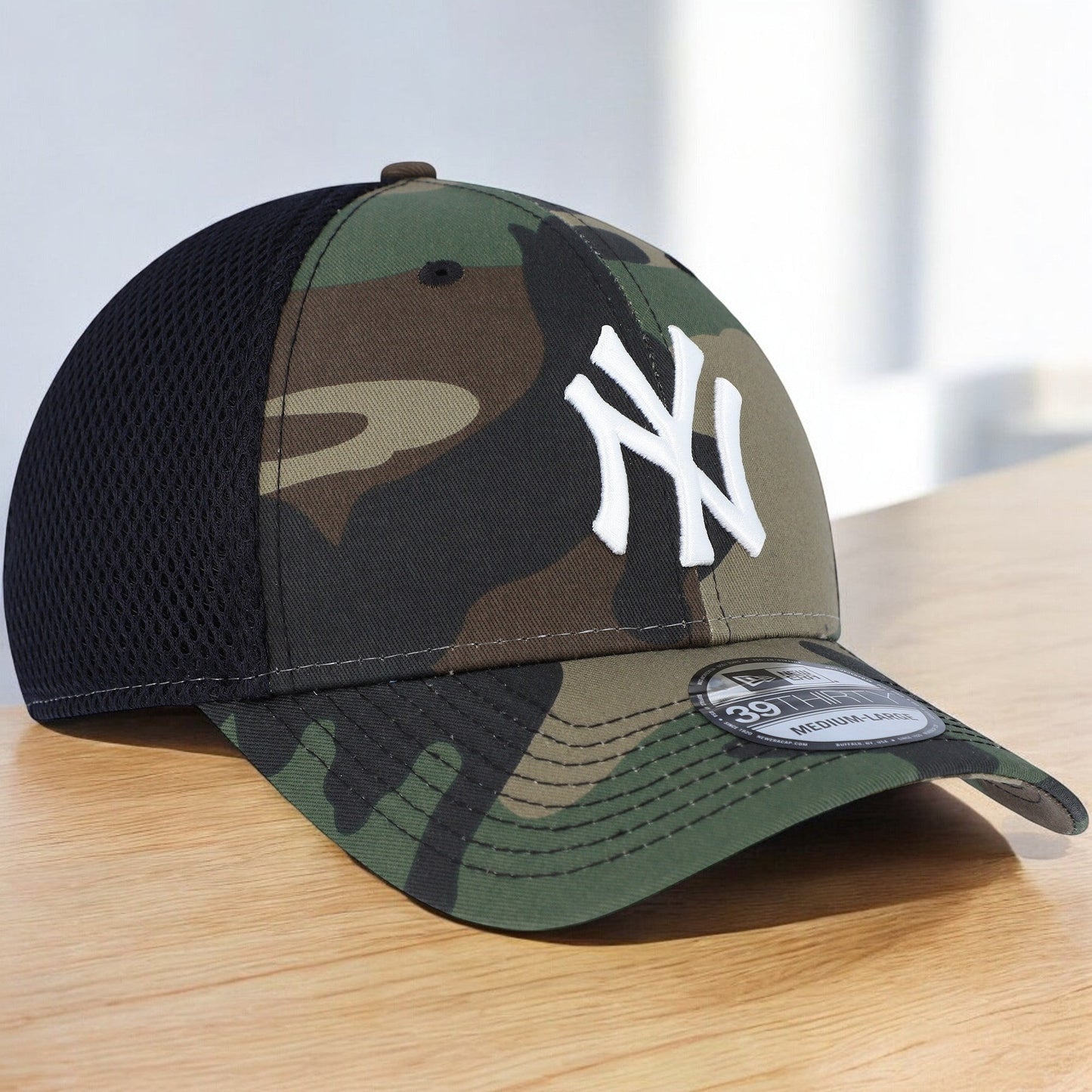 New Era Men's MLB Ny Yankees 3930 Stretch Fit 'Camo' Hats