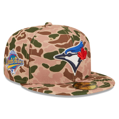 New Era Men's MLB Toronto Blue Jays 5950 Duck Camo Ws93 Fitted