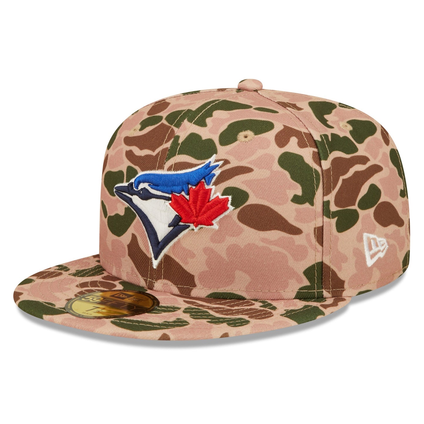 New Era Men's MLB Toronto Blue Jays 5950 Duck Camo Ws93 Fitted