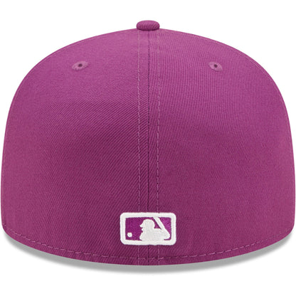New Era Men's MLB Tampa Bay Rays 5950 Fitted Grape